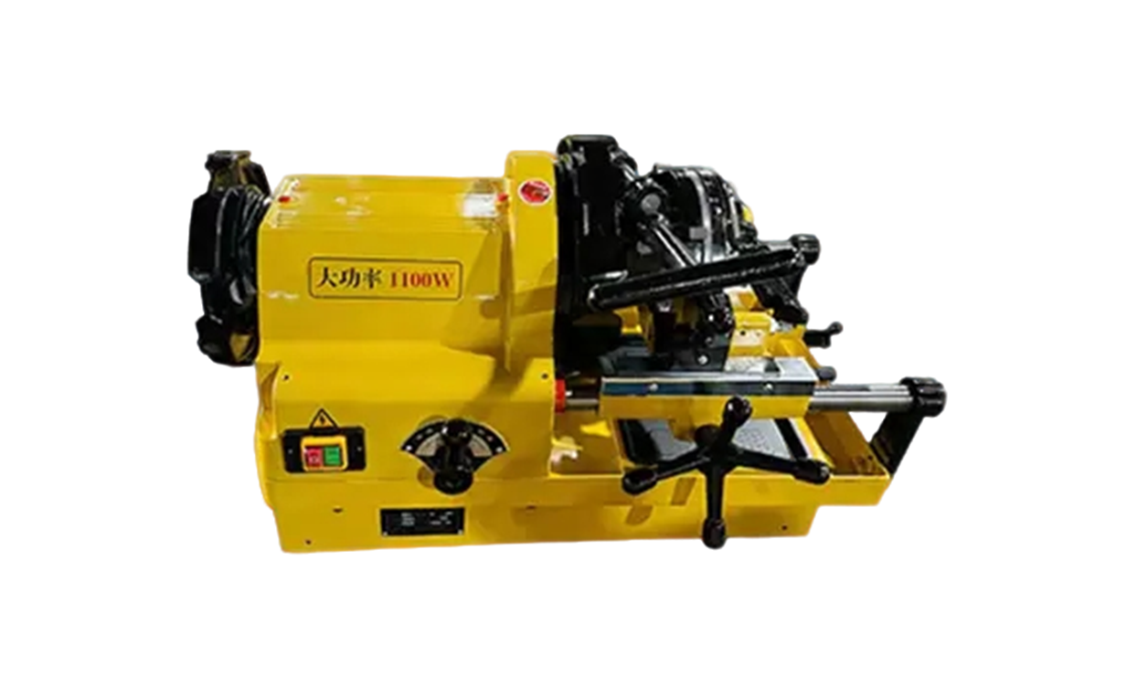 SQ100 Mesin threading pipa listrik kecepatan ganda 4 inci 15-100mm